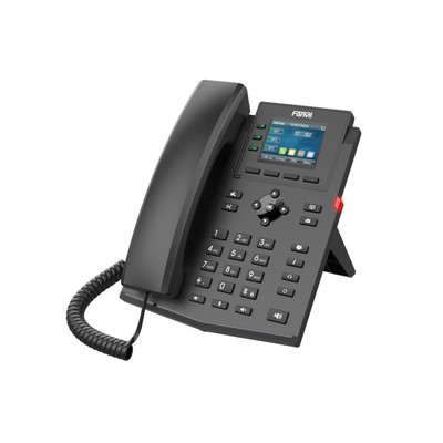IP-телефон Fanvil X303 офисный, черный, цветной экран