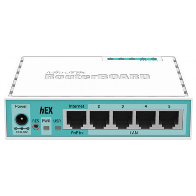 Маршрутизатор MikroTik hEX POE Lite RB750UPr2