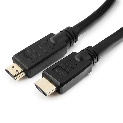 Кабель HDMI 15m GEMBIRD CC-HDMI4-15M v.1.4 M-M black, bulk packing 