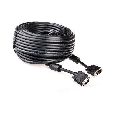 Кабель VGA 30m GEMBIRD CC-PPVGA-30M-B HD15M/HD15M черный,  bulk package 