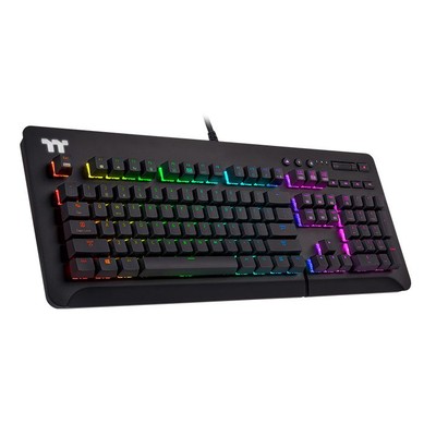 Механическая клавиатура Tt eSPORTS by Thermaltake Level 20 GT RGB Cherry MX Silver gaming keyboard