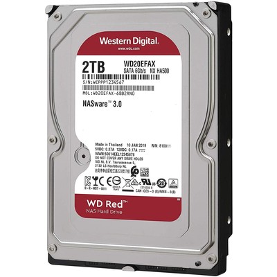 Жесткий диск 2000Gb WD WD20EFAX Red для систем NAS