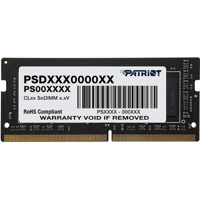 Память DDR4 SODIMM 16Gb 2400MHz Patriot PSD416G24002S