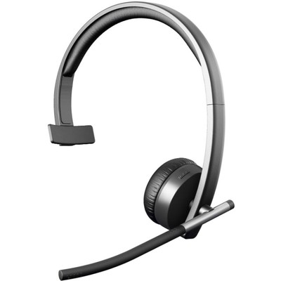 Беспроводные наушники с микрофоном Logitech H820e Wireless Headset Mono Black (981-000512)