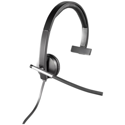 Наушники с микрофоном Logitech H650e Headset Mono USB (981-000514)