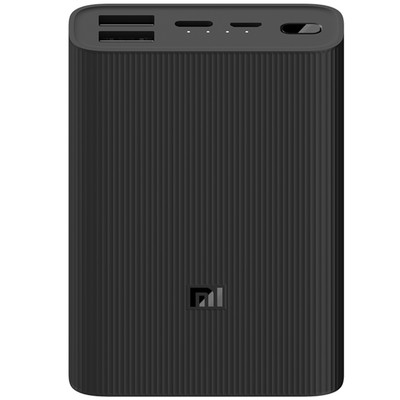 Портативная батарея Xiaomi Mi Power Bank 3 Ultra compact 10000mAh Black (BHR4412GL)