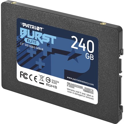 SSD 240GB Patriot BURST ELITE PBE240GS25SSDR TBW 160TB