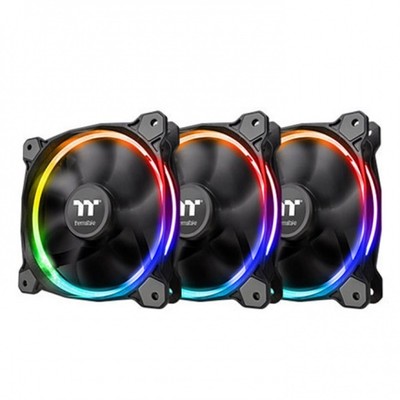 Комплект кулеров для корпуса Thermaltake Riing 12 LED RGB Radiator Fan Sync Edition 3-Fan Pack (CL-F071-PL12SW-A)