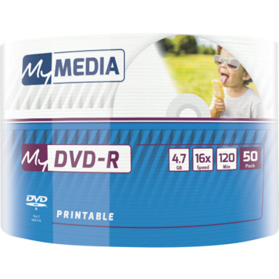 Диски DVD-R 4.7Gb Verbatim  MyMedia 16X Wrap (10) 69205)