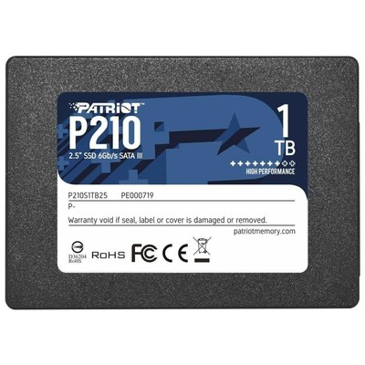 Диск SSD2.5" 1024Gb (1Tb) PATRIOT P210 P210S1TB25