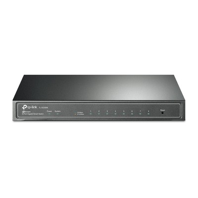 Коммутатор TP-LINK TL-SG2008 Управляемый L2 8‑портовый гигабитный 10/100/1000M