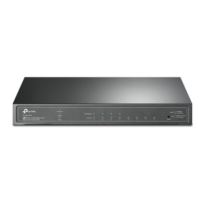 Коммутатор TP-LINK TL-SG2008P Управляемый с PoE+ L2 8‑портовый гигабитный 10/100/1000M