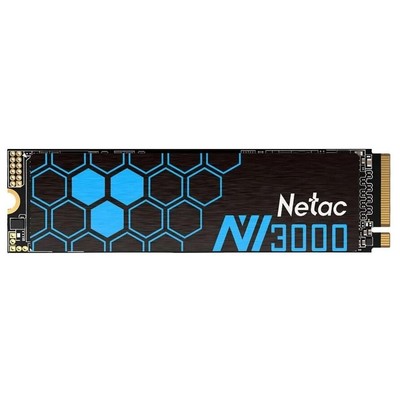Жесткий диск SSD M.2 500GB Netac NV3000 R3100/W2100Mb/s PCI-E 3.0 x4 2280 NT01NV3000-500-E4X 300 TBW