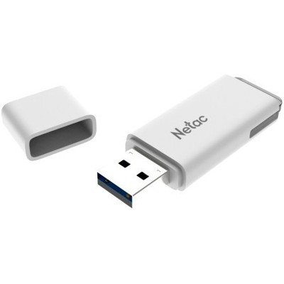 Память USB2.0 Flash Drive  32Gb Netac U185 WHITE [NT03U185N-032G-20WH]