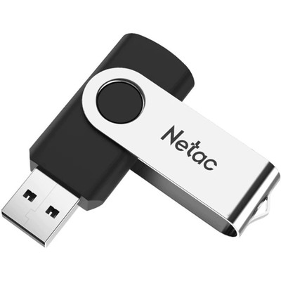 Память USB2.0 Flash Drive  64Gb Netac U505 BLACK [NT03U505N-064G-20BK]