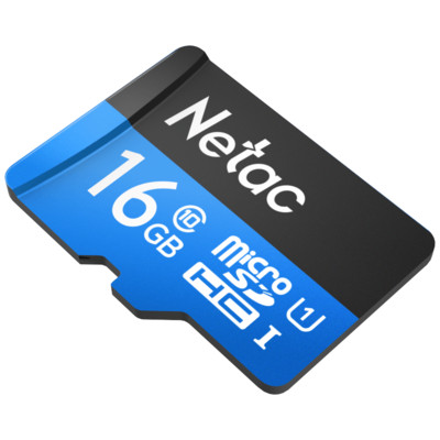 Память micro Secure Digital Card 16Gb class10 Netac / c адаптером SD [ NT02P500STN-016G-R] 