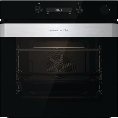 Духовой шкаф с добавлением пара Gorenje BSA6737ORAB (Ora Ïto 2/ Чёрный/ SilverMatte / IconLED / AirFry / AquaClean / GentleBake / каталитич /телескоп) 