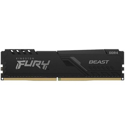 Память DDR4  8Gb 3200MHz Kingston FURY Beast Black KF432C16BB/8