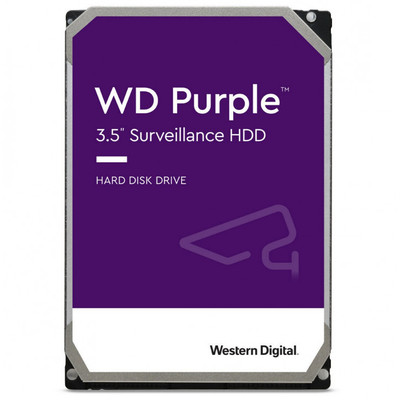 Жесткий диск  6000Gb Western Digital 256Mb SATA WD63PURZ Purple  для систем наблюдения