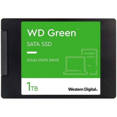 Жесткий диск SSD 1000GB WD Green   R545/W465 Mb/s WDS100T3G0A