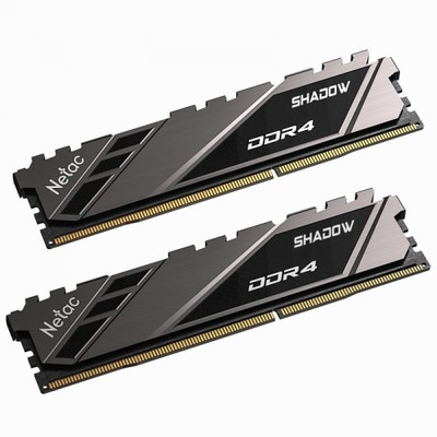 Память DDR4 32GB (2x16Gb KIT) 3200Mhz Netac Shadow II NTSWD4P32DP-32K