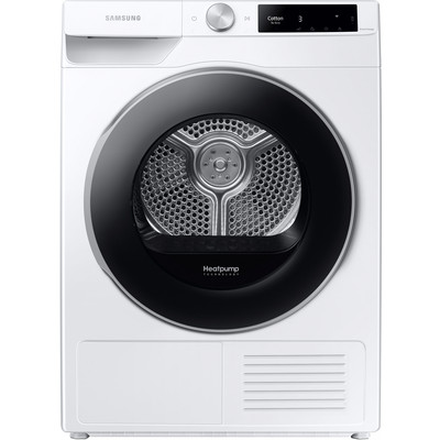 Сушильная машина с тепловым насосом Samsung DV90T6240LE/S7 (DV6000T / 60 см / 9кг / Hygiene Care / Wrinkle Prevent / AI Control / Wi-Fi)