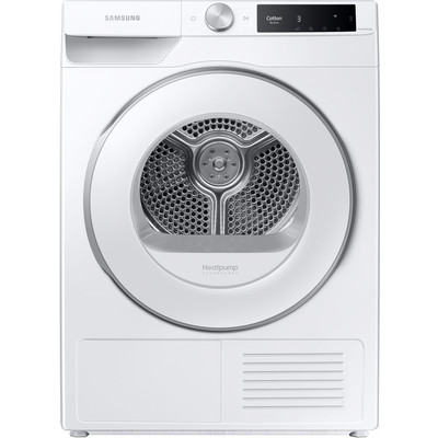 Сушильная машина с тепловым насосом Samsung DV80T6220HE/S7 (DV6000T / 60 см / 8кг / Hygiene Care / Wrinkle Prevent / AI Control / Wi-Fi)