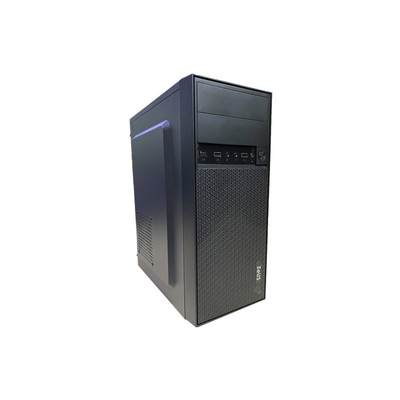 Корпус ZEUS S18, Midi Tower, ATX, PSU ZUS-500 12cm 500W USB2*2, 5,25ext*1, 3.5int*2, 2.5int*2, PCI*7 337*195*410mm