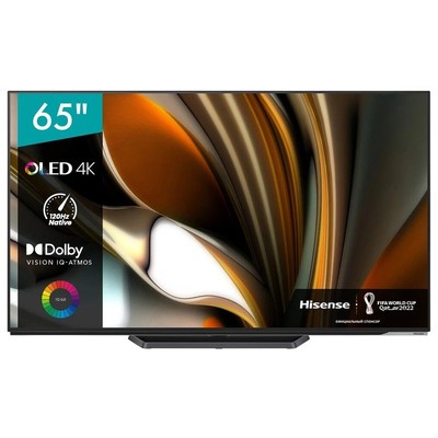 Телевизор Hisense OLED 55A85H 4K UHD VIDAA U6.0 SMART TV 120Hz MEMC / Dolby Atmos, DTS 60W / (2022)