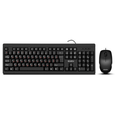 Комплект клавиатура+мышь SVEN KB-S320C black