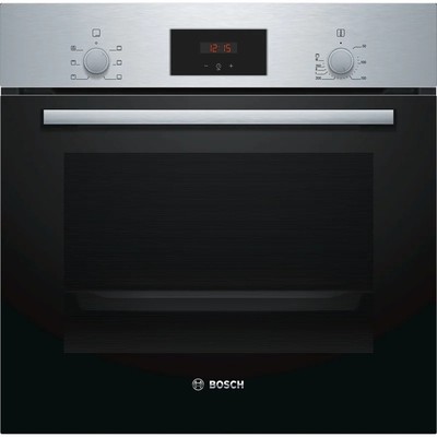 Духовой шкаф Bosch HAF113ES1 (Serie2 / 71 л / до 270 °C / Нерж. / Гриль / Телескоп. напр. (x1) / A)