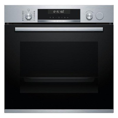 Духовой шкаф с добавлением пара Bosch HRG5180S0 (Serie6 / нерж / объем - 71 л / до 275°С)
