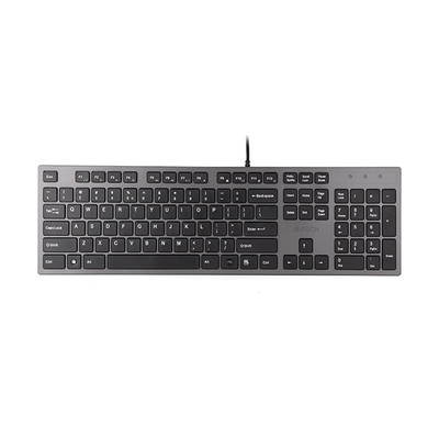 Клавиатура A4Tech KV-300H, USB, серый, USB HUB 2.0