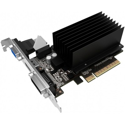 Видеокарта Palit GeForce GT 710 2GB DDR3 (NEAT7100HD46-2080H) 954/1600 DVI,HDMI,DSUB пассивное охл.
