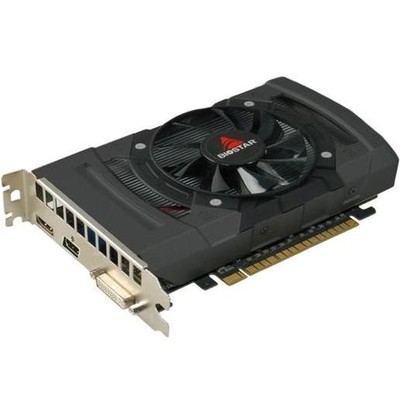 Видеокарта BIOSTAR AMD Radeon RX550 GDDR4 4092Mb (4GB) 128-bit, PCI-E16x. Количество поддерживаемых мониторов – 3. (DVI+DP+HDMI) Retail ( VA5505RF41 )