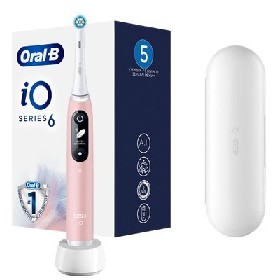 Зубная щетка электрическая Braun Oral-B iO 6 Pink Sand