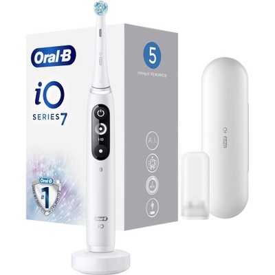 Зубная щетка электрическая Braun Oral-B iO 7 Series 7s White Alabaster