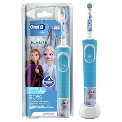 Зубная щетка электрическая детская Braun Oral-B Vitality Kids Frozen