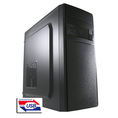 Корпус LC-Power 600W LC-7019B-ON, ATX, 1x5.25"ext,2*3.5"int, 2*2.5int, 1 x USB 3.0 2 x USB 2.0  PCI slots7  419 x 195 x 413 mm