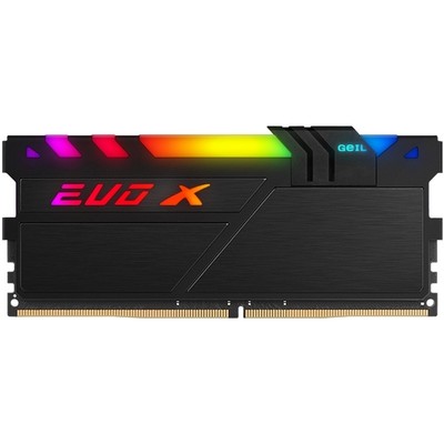 Модуль памяти DDR4-3200 (PC4-25600) 16GB <GEIL> EVO X II SYNC series. CL 18, Voltage 1.35v. ( GEXSB416GB3200C18AS )