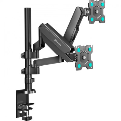 Крепление для двух мониторов ONKRON G140 чёрный