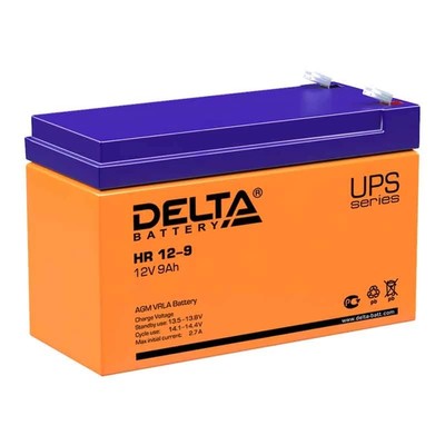 Батарея 12V/ 9,0Ah DELTA HR 12-9