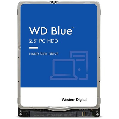 Жесткий диск для ноутбука  500GB Western Digital без упаковки 128Mb 5400 SATA WD5000LPZX Blue