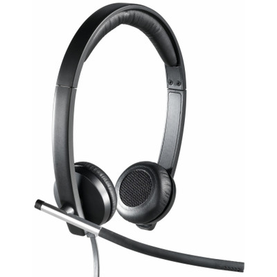 Наушники с микрофоном Logitech H650e Headset Stereo USB (981-000519)