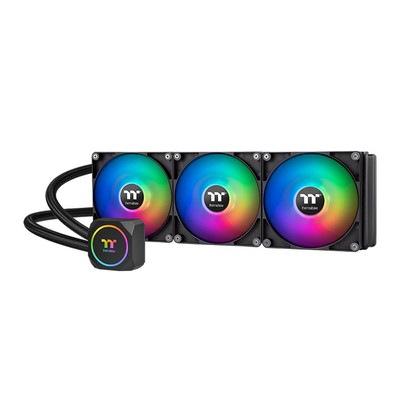 Водяное охлаждение Thermaltake TH420 ARGB Sync AIO Liquid Cooler для Intel LGA 1400/115x/775  AMD FMx/AMx (CL-W367-PL14SW-A)