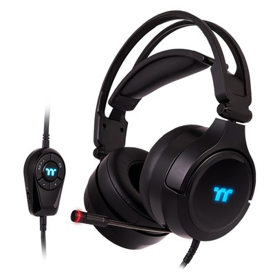 Игровые наушники с микрофоном Thermaltake RIING Pro RGB 7.1 Gaming Headset (GHT-RPR-DIECBK-29)