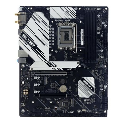 Материнская плата BIOSTAR LGA1700 (Gen.13, 12) (B760A-Silver) ATX