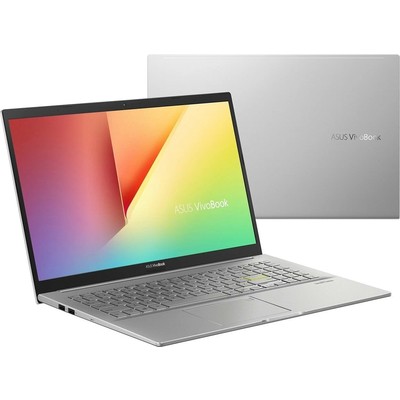 Ноутбук ASUS VivoBook 15 K513EA (Intel Core i7-1165G7 2.8GHz/15.6"/1920 x 1080 OLED/16GB/512 SSD/Intel Iris Xe Graphics G7/DOS/Silver) (90NB0SG2-M01KF0)