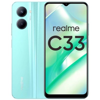 Смартфон REALME C33 LTE 6.5" Синий (RMX3624) 128Гб/4 Гб