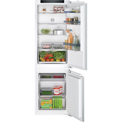 Холодильник встраиваемый Bosch KIV86VFE1 (Serie 4 / Объем - 267 л / Высота - 177,2 см / Low Frost / EcoAirflow / Big Box / A+)